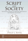 Script and Society : The Social Context of Writing Practices in Late Bronze Age Ugarit - eBook