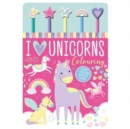 I Love Unicorns Colouring - Book