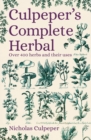 Culpeper's Complete Herbal : Over 400 Herbs and Their Uses - Book
