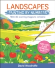 Landscapes Painting by Numbers : With 30 Stunning Images to Complete. Includes Guide to Mixing Paints - Book