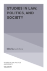 Studies in Law, Politics, and Society - Book