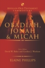 Obadiah, Jonah and Micah - Book