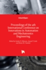 Proceedings of the 4th International Conference on Innovations in Automation and Mechatronics Engineering (ICIAME2018) - Book