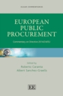 European Public Procurement : Commentary on Directive 2014/24/EU - eBook