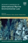 Research Handbook on International Marine Environmental Law - eBook
