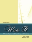 Write It : A Process Approach to College Essays, with Readings - Book