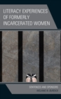 Literacy Experiences of Formerly Incarcerated Women : Sentences and Sponsors - eBook