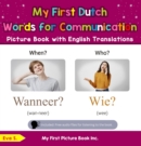 My First Dutch Words for Communication Picture Book with English Translations - eBook