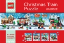 LEGO Christmas Train Puzzle : Four Connecting 100-Piece Puzzles - Book