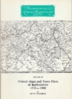 Printed Maps and Town Plans of Bedfordshire 1576-1900 - eBook