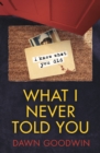 What I Never Told You : An absolutely unputdownable psychological thriller with a jaw-dropping twist - Book