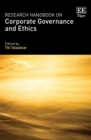 Research Handbook on Corporate Governance and Ethics - eBook