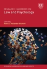 Research Handbook on Law and Psychology - eBook