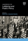 Handbook on Lobbying and Public Policy - eBook