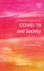 A Research Agenda for COVID-19 and Society - Book
