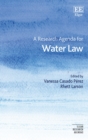 Research Agenda for Water Law - eBook