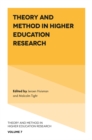 Theory and Method in Higher Education Research - eBook