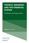 Fintech, Pandemic, and the Financial System : Challenges and Opportunities - Book
