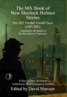 The MX Book of New Sherlock Holmes Stories Part XLI : Further Untold Cases - 1887-1892 - Book