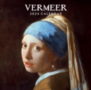 Jan Vermeer 2024 Square Wall Calendar - Book