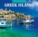 Greek Islands 2025 Square Wall Calendar - Book