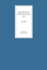 Records of Convocation XX: Index - eBook