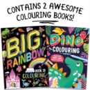 Two Awesome Colouring Books - Book