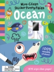 Wipe-Clean Sticker Funny Faces Ocean - Book