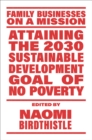 Attaining the 2030 Sustainable Development Goal of No Poverty - Book