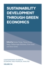 Sustainability Development through Green Economics - Book