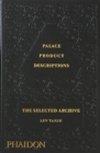 Palace Product Descriptions : The Selected Archive - Book