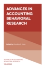 Advances in Accounting Behavioral Research - eBook