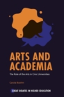 Arts and Academia : The Role of the Arts in Civic Universities - Book