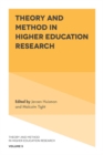 Theory and Method in Higher Education Research - Book