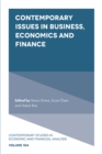 Contemporary Issues in Business, Economics and Finance - Book