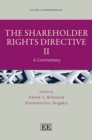 Shareholder Rights Directive II : A Commentary - eBook