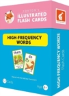 Illustrated High-Frequency Words Flash Cards for Reception, Year 1 and Year 2 - Perfect for Home Learning - with 100 Colourful Illustrations - Book
