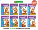 Complete Key Stage 1 Literacy Study & Practice Books - 8-book bundle! English, Phonics, Spelling, Handwriting, Reading Comprehension for AGES 4 - 7 - Book
