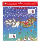 Susannah Peacock - Santa's Sleigh Advent Calendar 2021 (with stickers) - Book