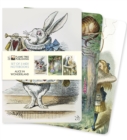 Alice in Wonderland Set of 3 Midi Notebooks - Book