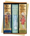 Bodleian: Book Spines Boys Sports Greeting Card Pack : Pack of 6 - Book