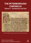 The Peterborough Chronicle, Volume 1 : Introduction and Text - Book