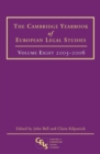 Cambridge Yearbook of European Legal Studies - Book