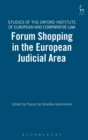 Forum Shopping in the European Judicial Area - Book