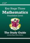 New KS3 Maths Revision Guide - Foundation (includes Online Edition, Videos & Quizzes) - Book