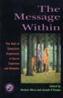 The Message Within : The Role of Subjective Experience In Social Cognition And Behavior - Book