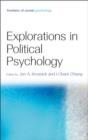 Political Psychology : New Explorations - Book