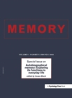 Autobiographical Memory: Exploring its Functions in Everyday Life : A Special Issue of Memory - Book