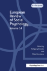 European Review of Social Psychology: Volume 14 - Book