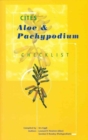 CITES Aloe and Pachypodium Checklist - Book